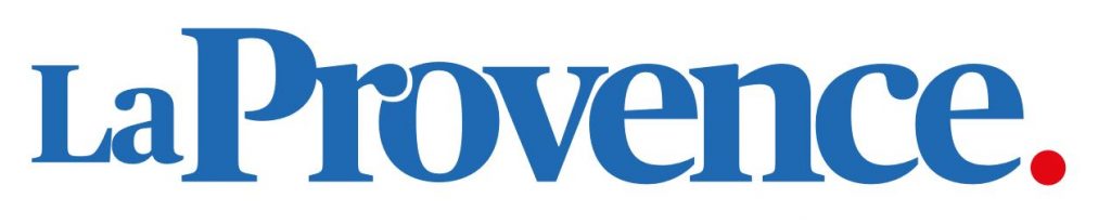 Logo la Provence en bleu